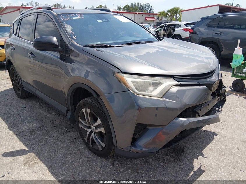 2017 Toyota Rav 4 VIN JTMZFREV2HJ106678 IAAI salvage auction — FRONT & REAR, Rebuildable (Florida), sold $4,800 on 2026-07-29 (photo 1)