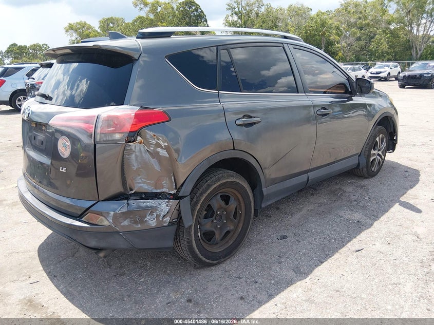 2017 Toyota Rav 4 VIN JTMZFREV2HJ106678 IAAI salvage auction — FRONT & REAR, Rebuildable (Florida), sold $4,800 on 2026-07-29 (photo 4)