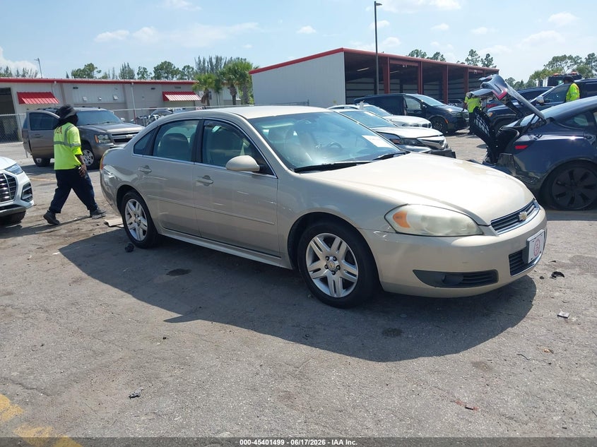 2011 Chevrolet Impala VIN 2G1WB5EK0B1326506 IAAI salvage auction — REAR END, Rebuildable (Florida), sold $575 on 2026-07-26 (photo 1)