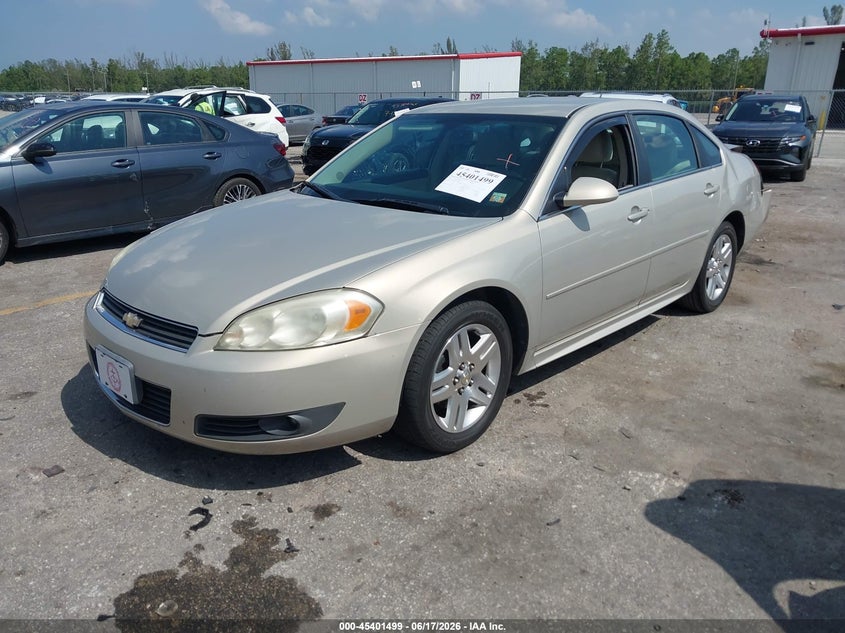 2011 Chevrolet Impala VIN 2G1WB5EK0B1326506 IAAI salvage auction — REAR END, Rebuildable (Florida), sold $575 on 2026-07-26 (photo 2)