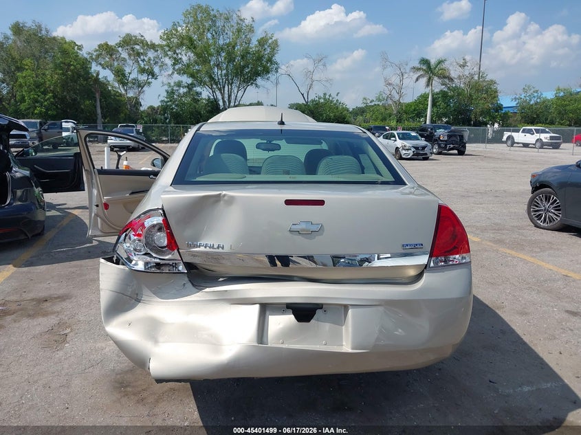 2011 Chevrolet Impala VIN 2G1WB5EK0B1326506 IAAI salvage auction — REAR END, Rebuildable (Florida), sold $575 on 2026-07-26 (photo 6)