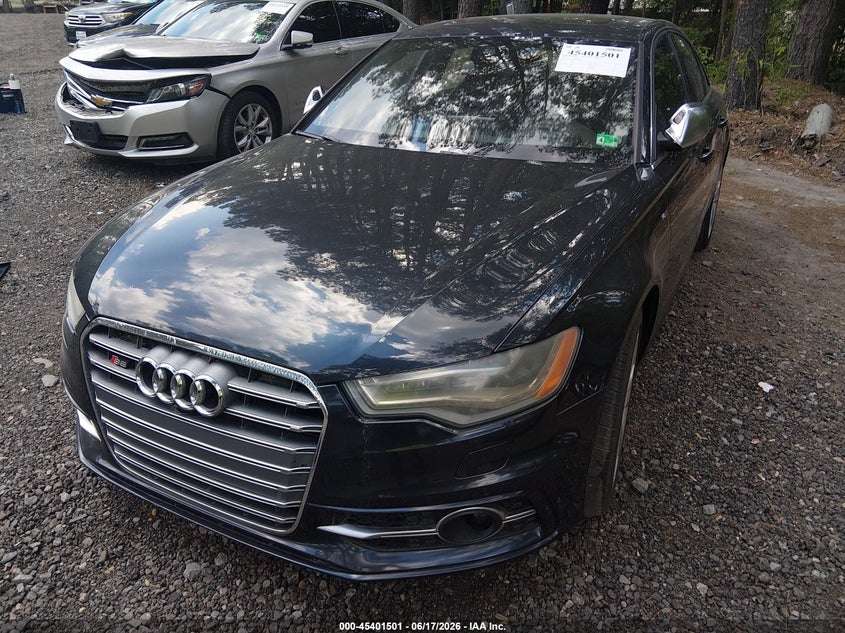 2013 Audi S6 VIN WAUJ2AFC2DN030631 IAAI salvage auction — NORMAL WEAR, Clear (Virginia), sold $4,325 on 2026-07-28 (photo 6)