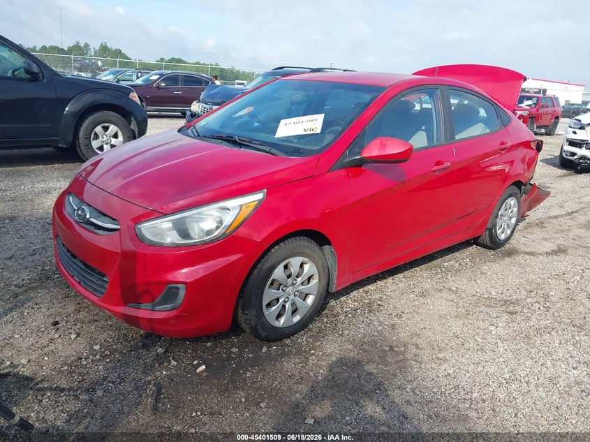 2016 Hyundai Accent VIN KMHCT4AE4GU093660 IAAI salvage auction — REAR END, Salvage (South Carolina), sold $725 on 2026-07-22 (photo 2)