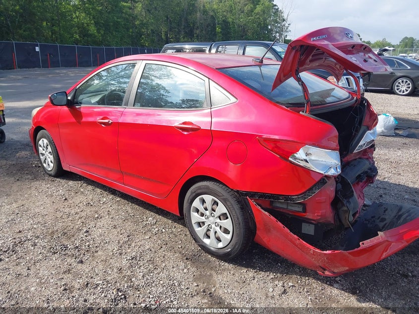 2016 Hyundai Accent VIN KMHCT4AE4GU093660 IAAI salvage auction — REAR END, Salvage (South Carolina), sold $725 on 2026-07-22 (photo 3)
