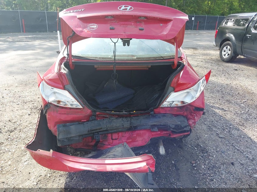 2016 Hyundai Accent VIN KMHCT4AE4GU093660 IAAI salvage auction — REAR END, Salvage (South Carolina), sold $725 on 2026-07-22 (photo 6)