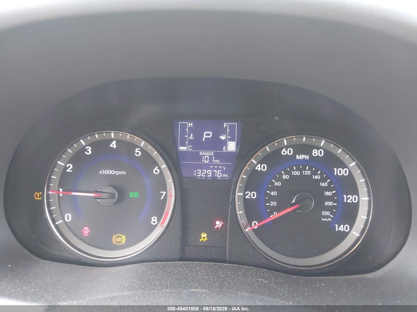 2016 Hyundai Accent VIN KMHCT4AE4GU093660 IAAI salvage auction — REAR END, Salvage (South Carolina), sold $725 on 2026-07-22 (photo 7)