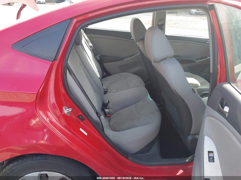 2016 Hyundai Accent VIN KMHCT4AE4GU093660 IAAI salvage auction — REAR END, Salvage (South Carolina), sold $725 on 2026-07-22 (photo 8)