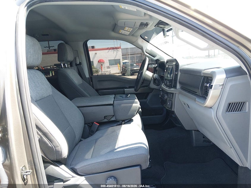 2021 Ford F-150 VIN 1FTEW1CP7MKE70619 IAAI salvage auction — LEFT FRONT, Sf97 (California), sold $18,700 on 2026-07-28 (photo 5)
