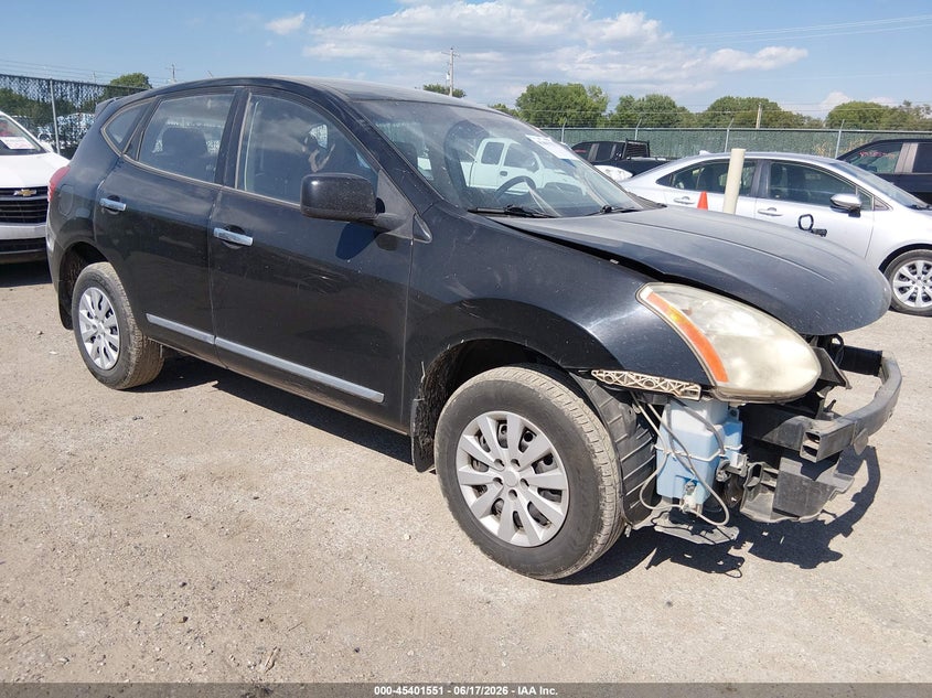 2013 Nissan Rogue VIN JN8AS5MVXDW662547 IAAI salvage auction — FRONT END, Salvage (Kansas), sold $400 on 2026-07-24 (photo 1)