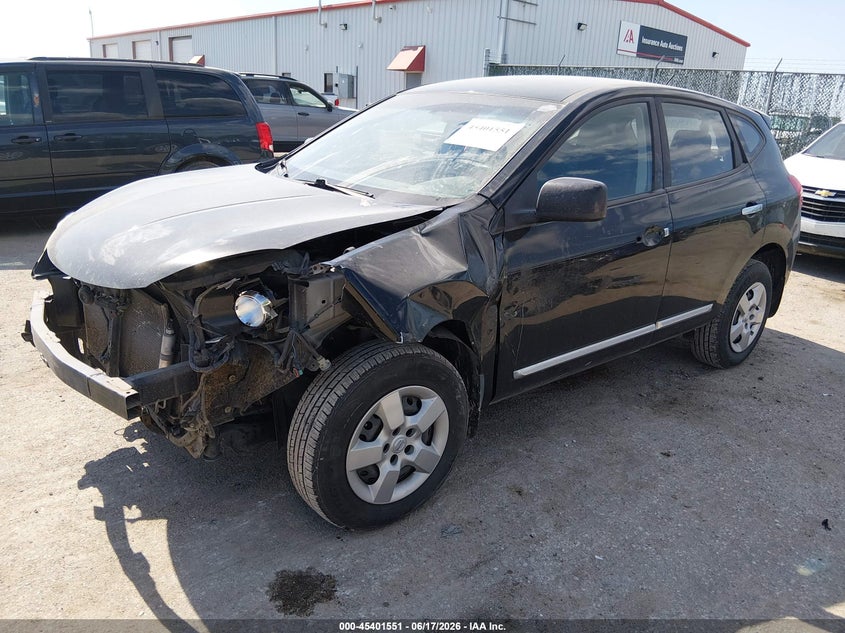 2013 Nissan Rogue VIN JN8AS5MVXDW662547 IAAI salvage auction — FRONT END, Salvage (Kansas), sold $400 on 2026-07-24 (photo 2)