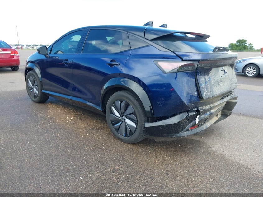 2024 Nissan Ariya VIN JN1DF0CD2RM730046 IAAI salvage auction — REAR END, Salvage (Minnesota), sold $9,600 on 2026-07-29 (photo 3)