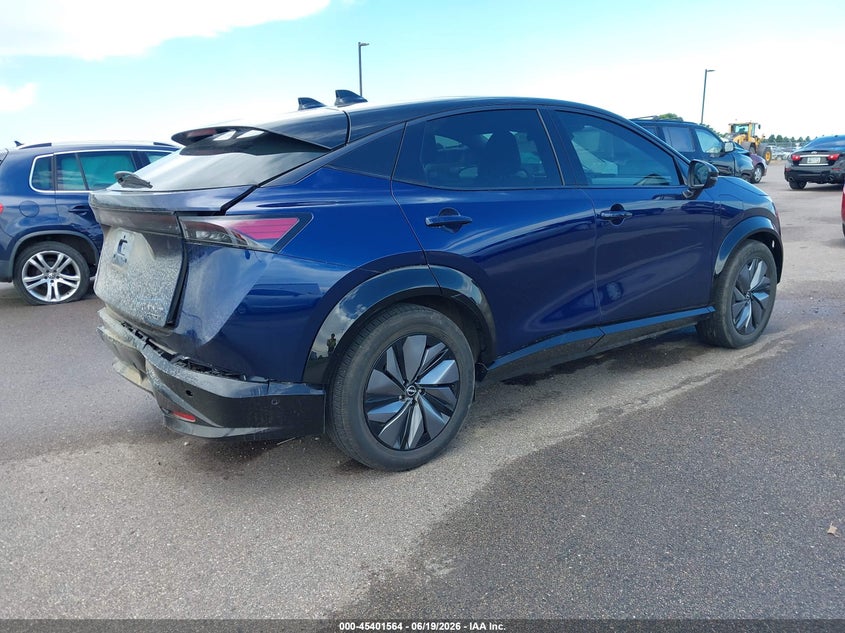2024 Nissan Ariya VIN JN1DF0CD2RM730046 IAAI salvage auction — REAR END, Salvage (Minnesota), sold $9,600 on 2026-07-29 (photo 4)