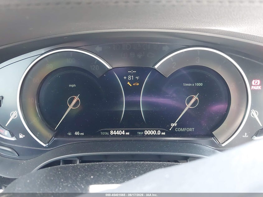2018 BMW 5er VIN WBAJE5C53JG918275 IAAI salvage auction — SIDE, Salvage (California), sold $8,700 on 2026-07-10 (photo 7)