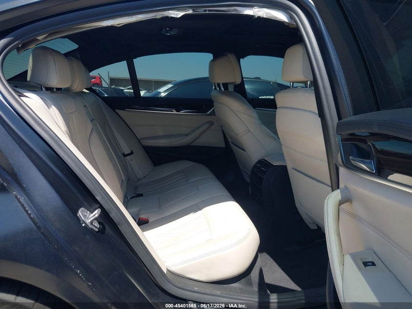 2018 BMW 5er VIN WBAJE5C53JG918275 IAAI salvage auction — SIDE, Salvage (California), sold $8,700 on 2026-07-10 (photo 8)