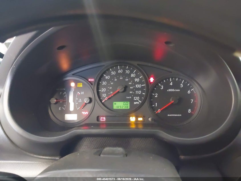 2007 Subaru Impreza VIN JF1GD61607H521343 IAAI salvage auction — FRONT END, Clear (Colorado), sold $150 on 2026-07-29 (photo 7)
