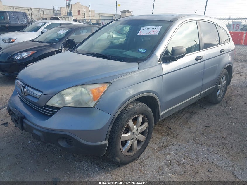 2007 Honda Cr-v VIN JHLRE48517C069758 IAAI salvage auction — REAR END, Original (Texas), sold $1,350 on 2026-07-06 (photo 2)