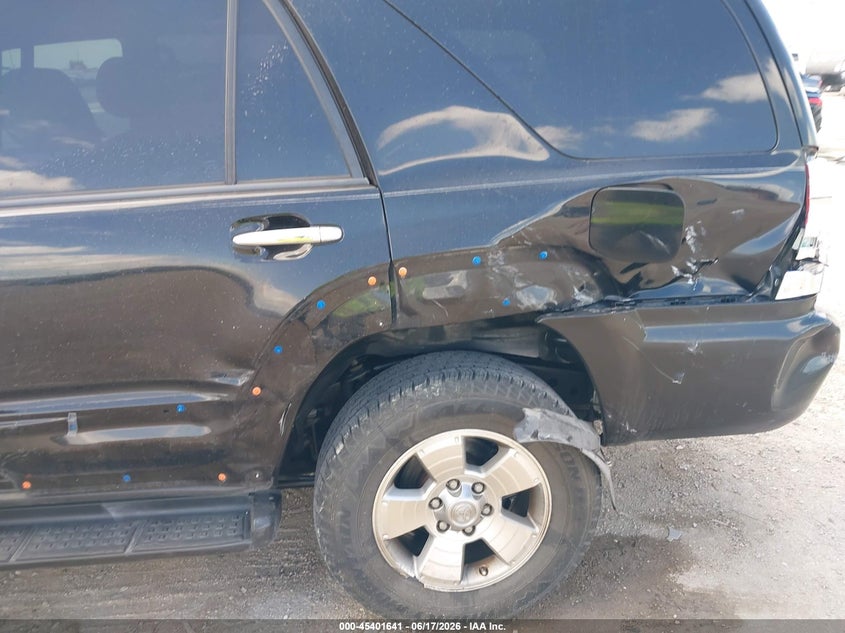 2008 Toyota 4runner VIN JTEZU14R38K006669 IAAI salvage auction — FRONT & REAR, Salvage (Texas), sold $2,800 on 2026-07-22 (photo 6)