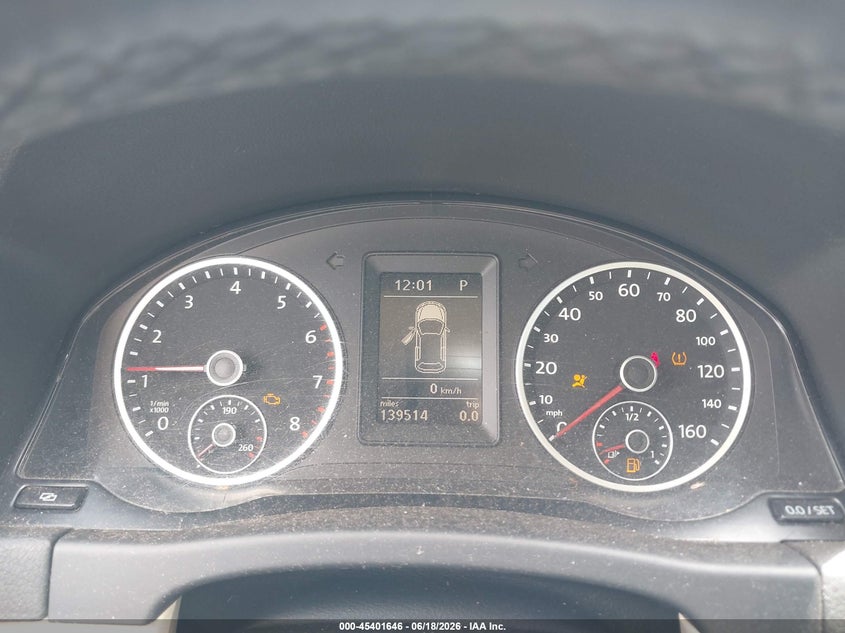 2012 Volkswagen Tiguan VIN WVGAV7AX2CW557810 IAAI salvage auction — REPOSSESSION, Nrc Lienholder Repossession Paperwork (Georgia), sold $850 on 2026-07-17 (photo 7)