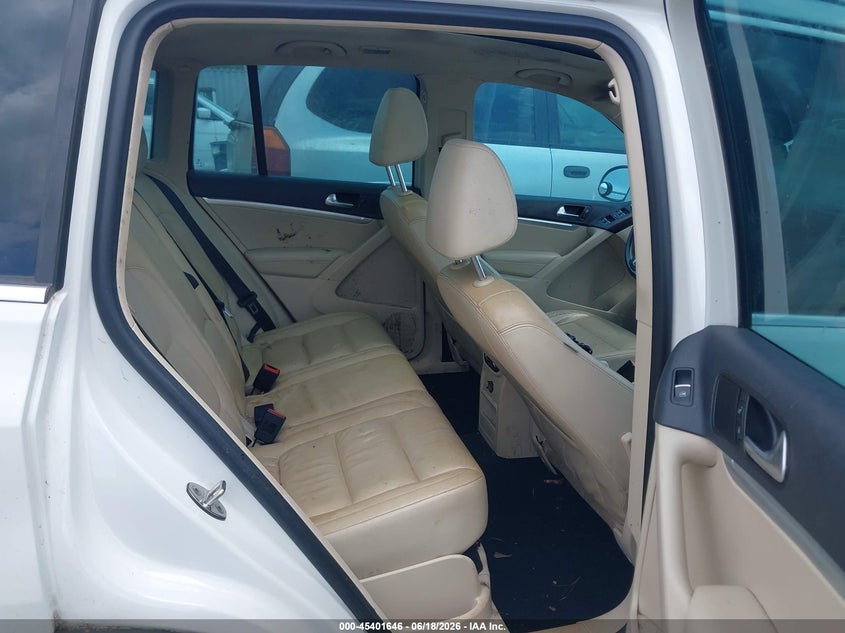 2012 Volkswagen Tiguan VIN WVGAV7AX2CW557810 IAAI salvage auction — REPOSSESSION, Nrc Lienholder Repossession Paperwork (Georgia), sold $850 on 2026-07-17 (photo 8)
