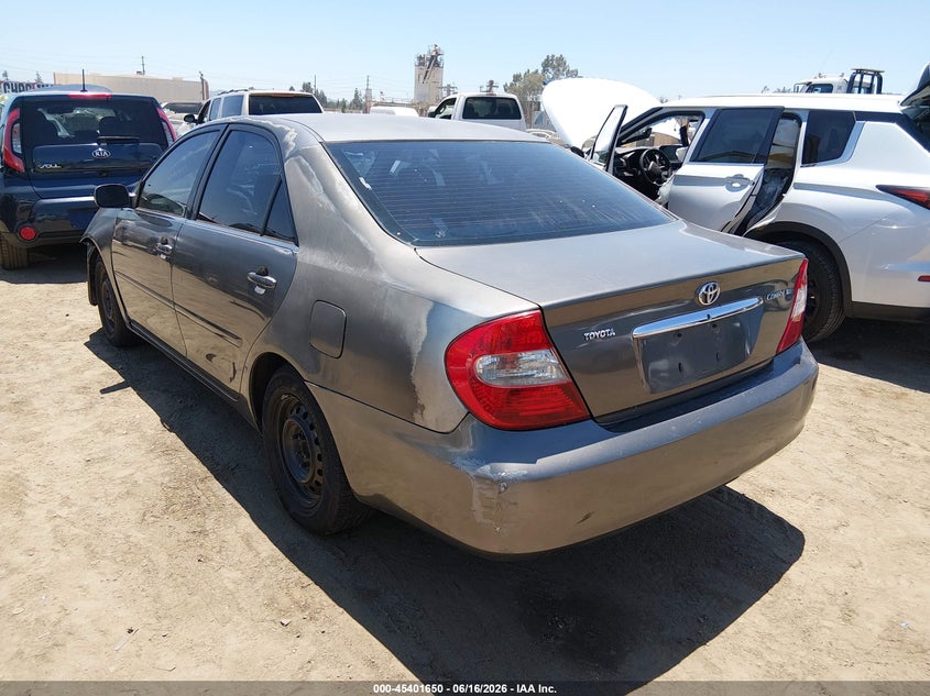 2002 Toyota Camry VIN JTDBE32KX20099570 IAAI salvage auction — FRONT END, Salvage (California), sold $100 on 2026-07-22 (photo 3)