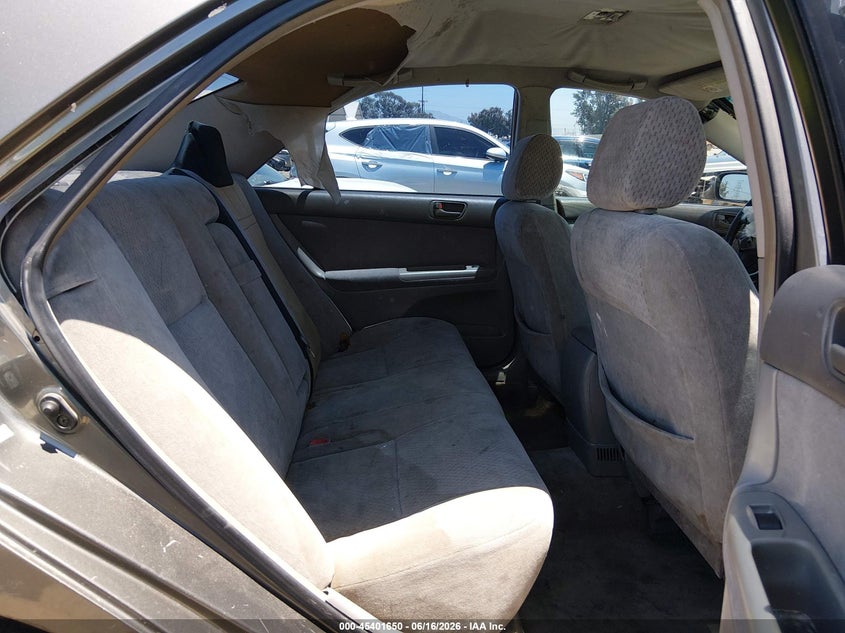 2002 Toyota Camry VIN JTDBE32KX20099570 IAAI salvage auction — FRONT END, Salvage (California), sold $100 on 2026-07-22 (photo 8)