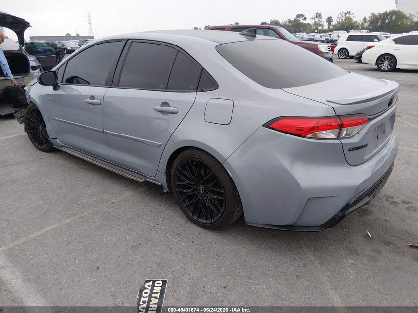 2021 Toyota Corolla VIN 5YFS4MCE0MP077877 IAAI salvage auction — FRONT END, Salvage Title, sold $25 on 2026-07-31 (photo 3)