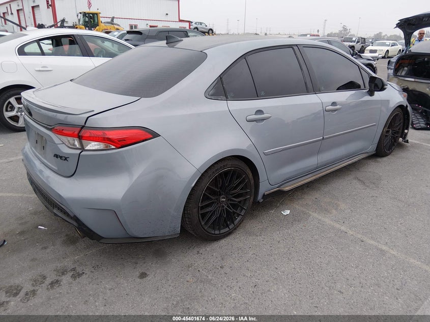 2021 Toyota Corolla VIN 5YFS4MCE0MP077877 IAAI salvage auction — FRONT END, Salvage Title, sold $25 on 2026-07-31 (photo 4)