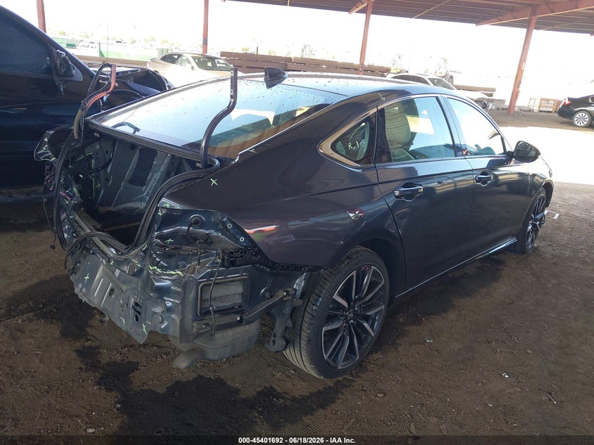 2023 Honda Accord VIN 1HGCY2F80PA067668 IAAI salvage auction — FRONT & REAR, Salvage (Arizona), sold $7,000 on 2026-07-28 (photo 4)