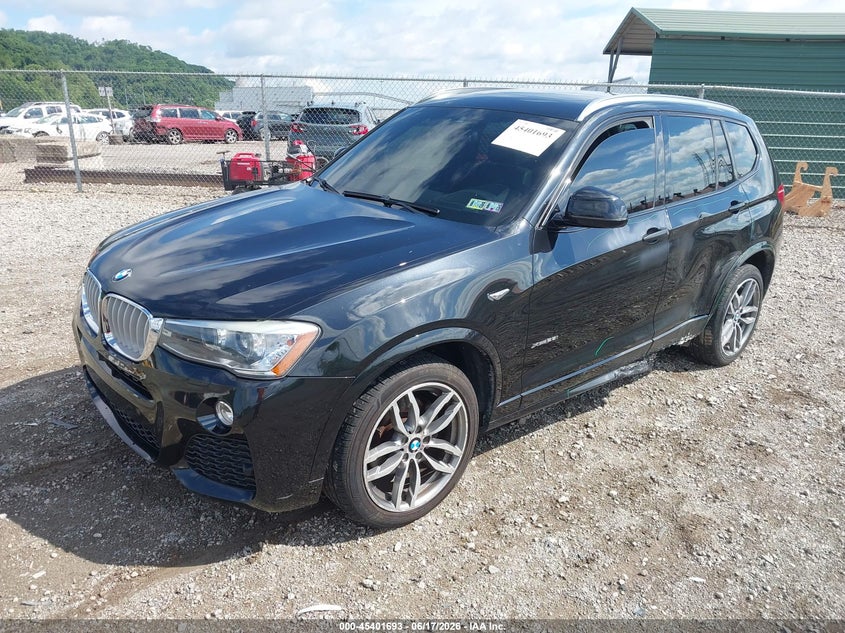 2016 BMW X3 VIN 5UXWX9C57G0D74800 IAAI salvage auction — LEFT SIDE, Salvage (Pennsylvania), sold $4,025 on 2026-07-14 (photo 2)
