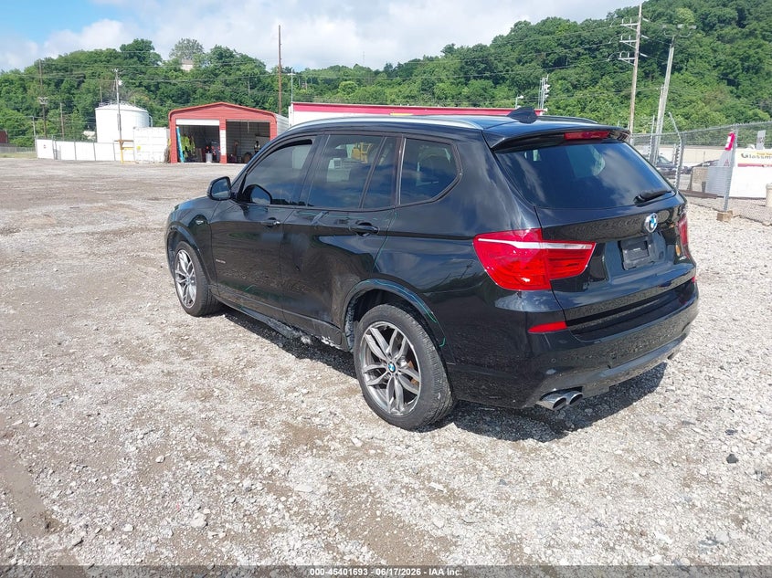 2016 BMW X3 VIN 5UXWX9C57G0D74800 IAAI salvage auction — LEFT SIDE, Salvage (Pennsylvania), sold $4,025 on 2026-07-14 (photo 3)