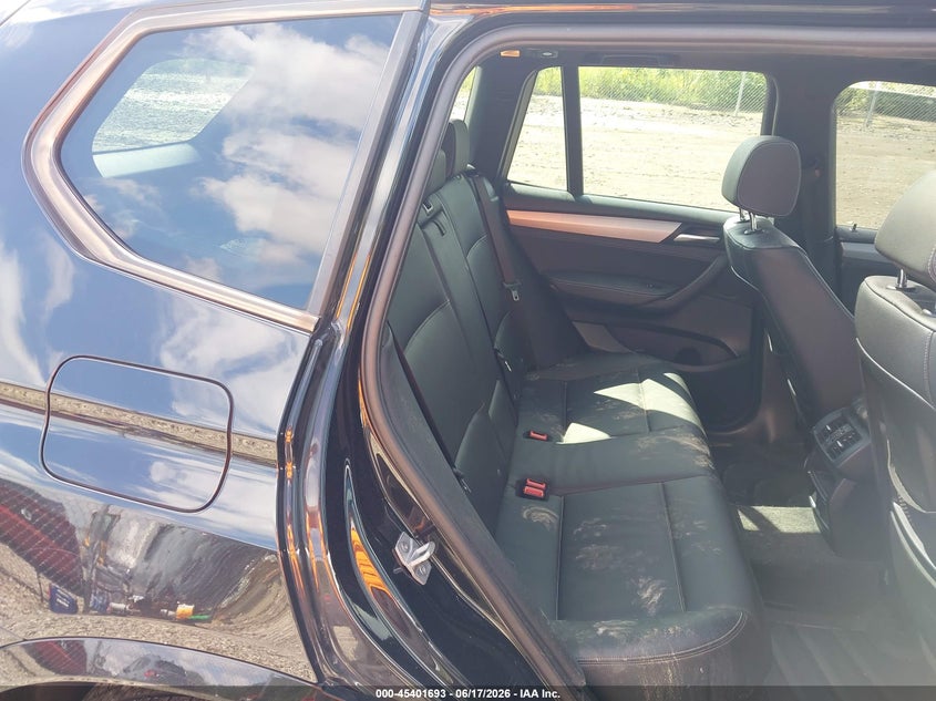 2016 BMW X3 VIN 5UXWX9C57G0D74800 IAAI salvage auction — LEFT SIDE, Salvage (Pennsylvania), sold $4,025 on 2026-07-14 (photo 8)
