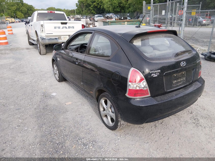 2011 Hyundai Accent VIN KMHCN3AC9BU196567 IAAI salvage auction — FRONT END, Clear (Virginia), sold $350 on 2026-07-07 (photo 3)