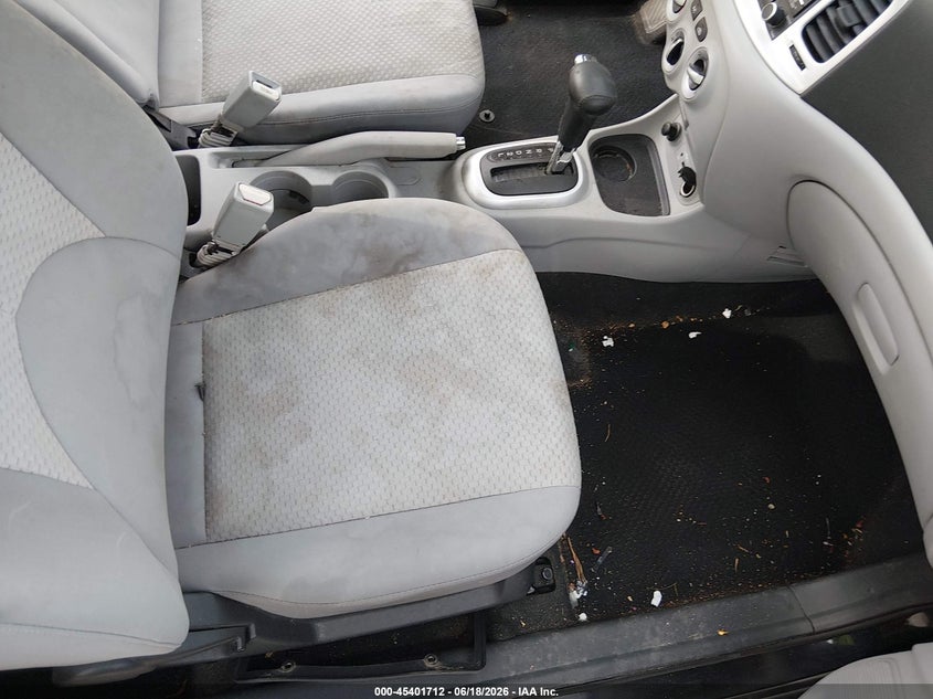 2011 Hyundai Accent VIN KMHCN3AC9BU196567 IAAI salvage auction — FRONT END, Clear (Virginia), sold $350 on 2026-07-07 (photo 5)