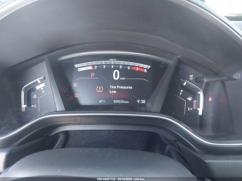 2019 Honda Cr-v VIN 7FARW1H55KE031376 IAAI salvage auction — LEFT & RIGHT, Salvage (California), sold $7,400 on 2026-07-06 (photo 7)