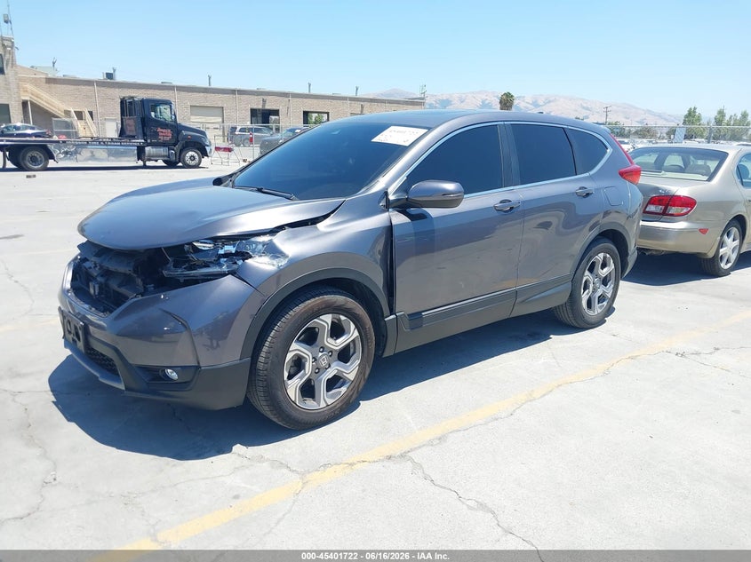 2019 Honda Cr-v VIN 7FARW1H55KE031376 IAAI salvage auction — LEFT & RIGHT, Salvage (California), sold $7,400 on 2026-07-06 (photo 2)
