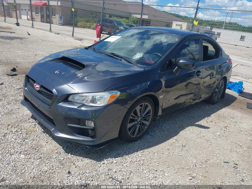 2015 Subaru Wrx VIN JF1VA1A60F9815305 IAAI salvage auction — SIDE, Salvage Title, sold $625 on 2026-07-28 (photo 2)