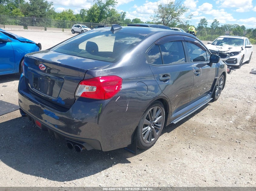 2015 Subaru Wrx VIN JF1VA1A60F9815305 IAAI salvage auction — SIDE, Salvage Title, sold $625 on 2026-07-28 (photo 4)