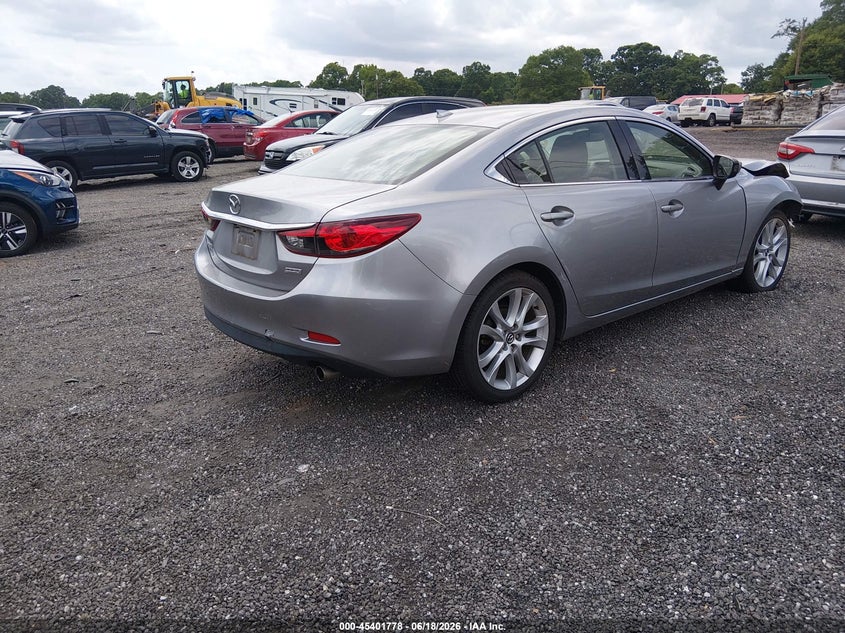 2015 Mazda 6 VIN JM1GJ1T53F1208370 IAAI salvage auction — FRONT & REAR, Salvage (South Carolina), sold $575 on 2026-07-21 (photo 4)