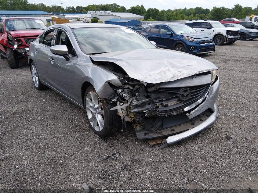 2015 Mazda 6 VIN JM1GJ1T53F1208370 IAAI salvage auction — FRONT & REAR, Salvage (South Carolina), sold $575 on 2026-07-21 (photo 6)