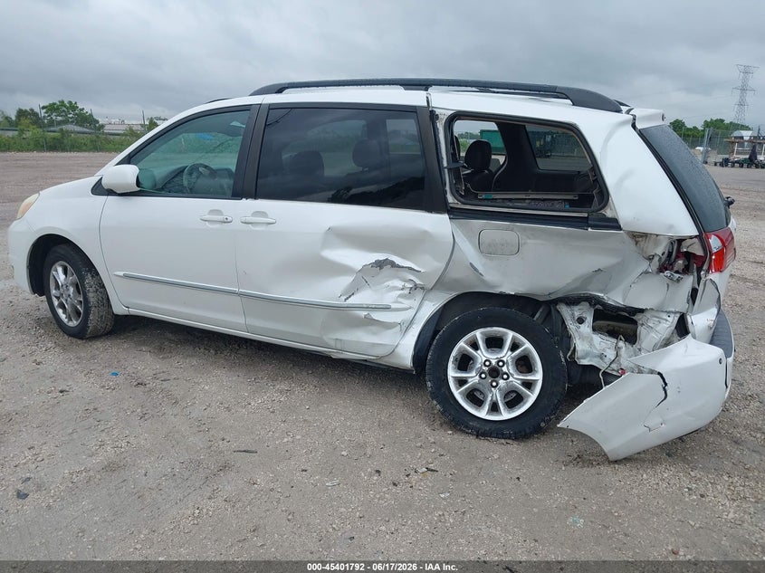 2005 Toyota Sienna VIN 5TDZA22C65S323416 IAAI salvage auction — LEFT SIDE, Junk Bill Of Sale Mv2459 (Wisconsin), sold $825 on 2026-07-07 (photo 3)