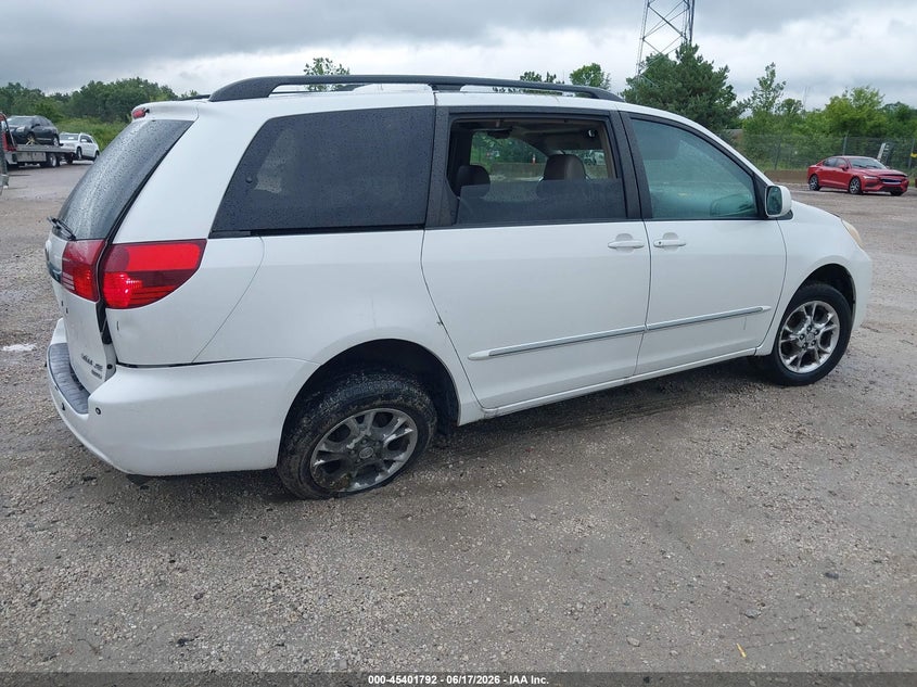 2005 Toyota Sienna VIN 5TDZA22C65S323416 IAAI salvage auction — LEFT SIDE, Junk Bill Of Sale Mv2459 (Wisconsin), sold $825 on 2026-07-07 (photo 4)