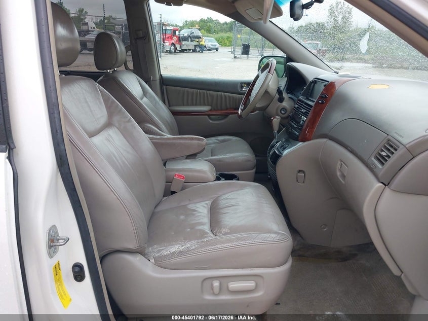 2005 Toyota Sienna VIN 5TDZA22C65S323416 IAAI salvage auction — LEFT SIDE, Junk Bill Of Sale Mv2459 (Wisconsin), sold $825 on 2026-07-07 (photo 5)