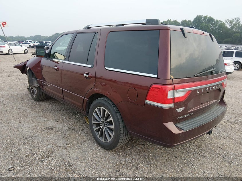 2015 Lincoln Navigator VIN 5LMJJ2HT3FEJ14087 IAAI salvage auction — FRONT END, Salvage Title, sold $675 on 2026-07-19 (photo 3)