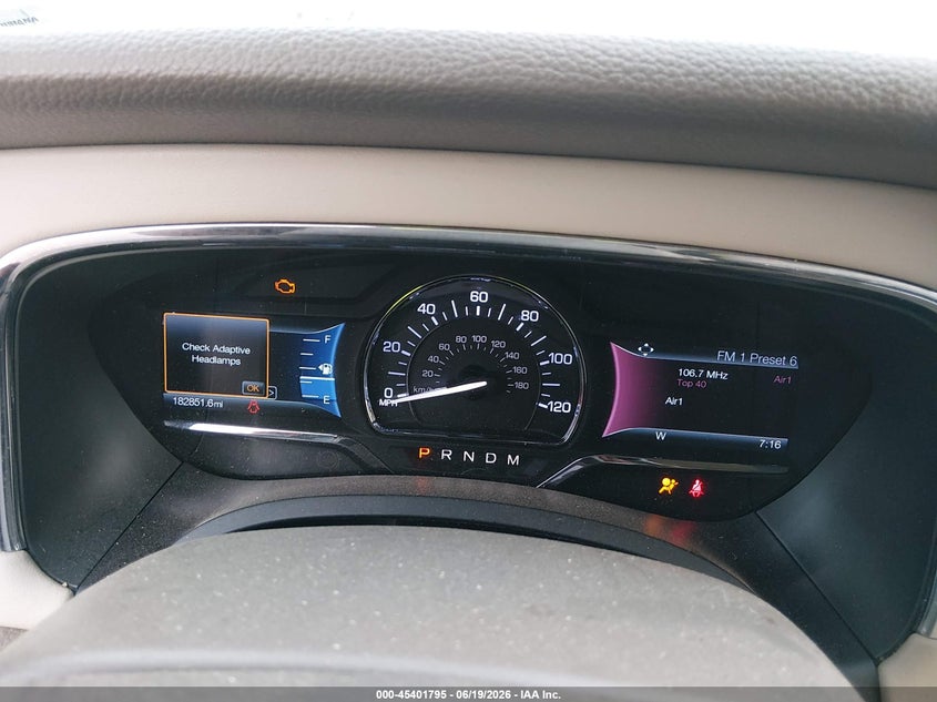 2015 Lincoln Navigator VIN 5LMJJ2HT3FEJ14087 IAAI salvage auction — FRONT END, Salvage Title, sold $675 on 2026-07-19 (photo 7)