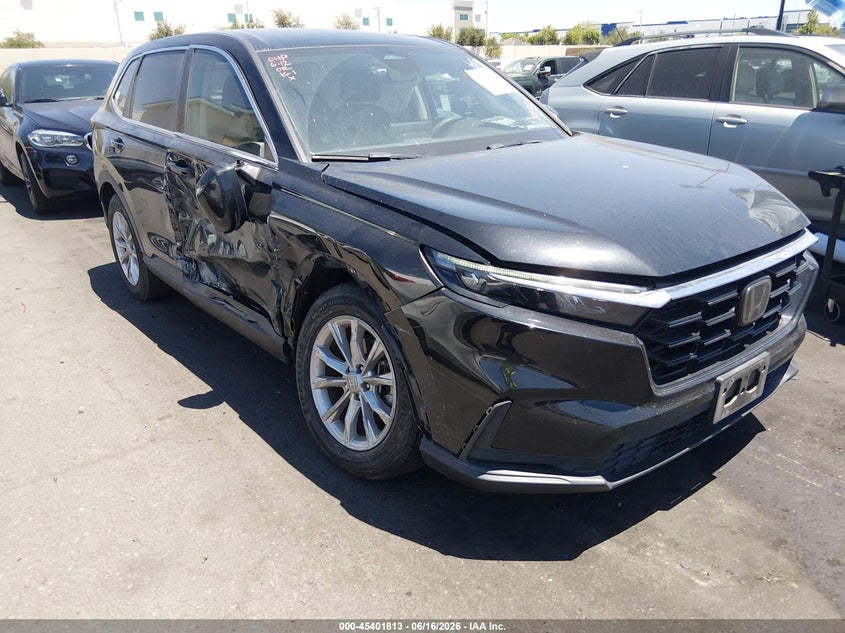 2023 Honda Cr-v VIN 7FARS3H49PE007801 IAAI salvage auction — SIDE, Salvage Title, sold $5,950 on 2026-07-17 (photo 1)