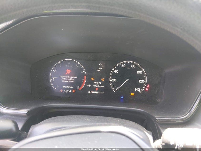 2023 Honda Cr-v VIN 7FARS3H49PE007801 IAAI salvage auction — SIDE, Salvage Title, sold $5,950 on 2026-07-17 (photo 7)