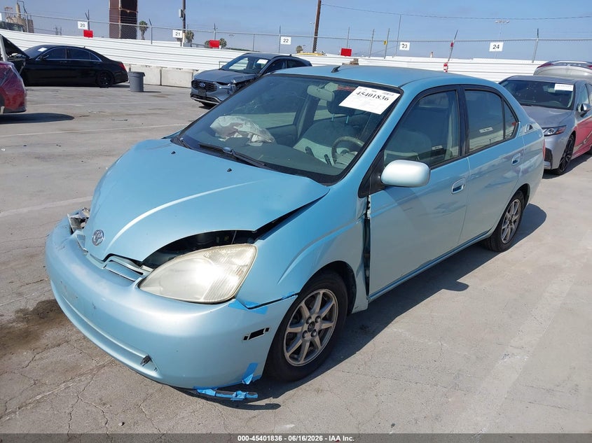 2003 Toyota Prius VIN JT2BK18U630086623 IAAI salvage auction — FRONT END, Salvage (California), sold $25 on 2026-07-29 (photo 2)