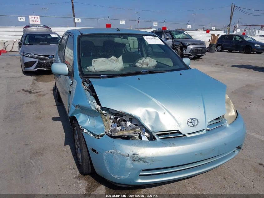 2003 Toyota Prius VIN JT2BK18U630086623 IAAI salvage auction — FRONT END, Salvage (California), sold $25 on 2026-07-29 (photo 6)