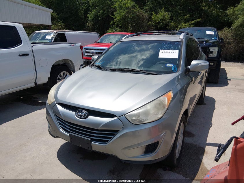 2012 Hyundai Tucson VIN KM8JU3AC5CU374762 IAAI salvage auction — REPOSSESSION, Nrc Lienholder Repossession Paperwork (Texas), sold $1,050 on 2026-07-13 (photo 6)