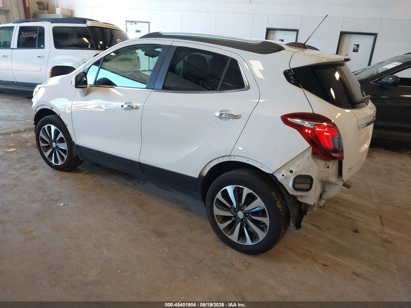 2021 Buick Encore VIN KL4CJESB5MB335166 IAAI salvage auction — FRONT & REAR, Salvage Title, sold $2,450 on 2026-07-28 (photo 3)